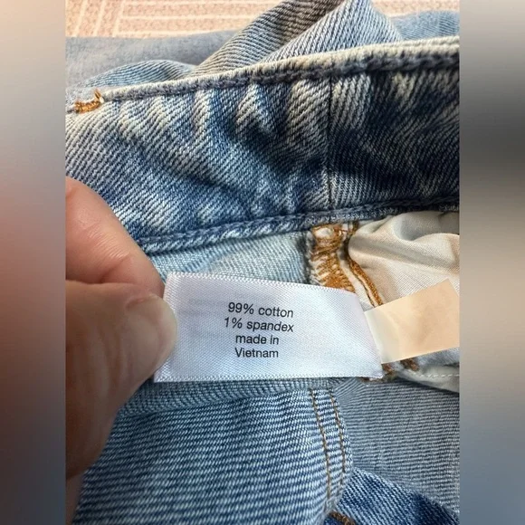 Lane Bryant Ankle Jeans Crop Raw Hem plus Size 18  women’s casual Stretch - Picture 8 of 9